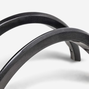 Ford F-150 Fender Flares - Carbon Fiber - Front - Type-AO - '21-'24